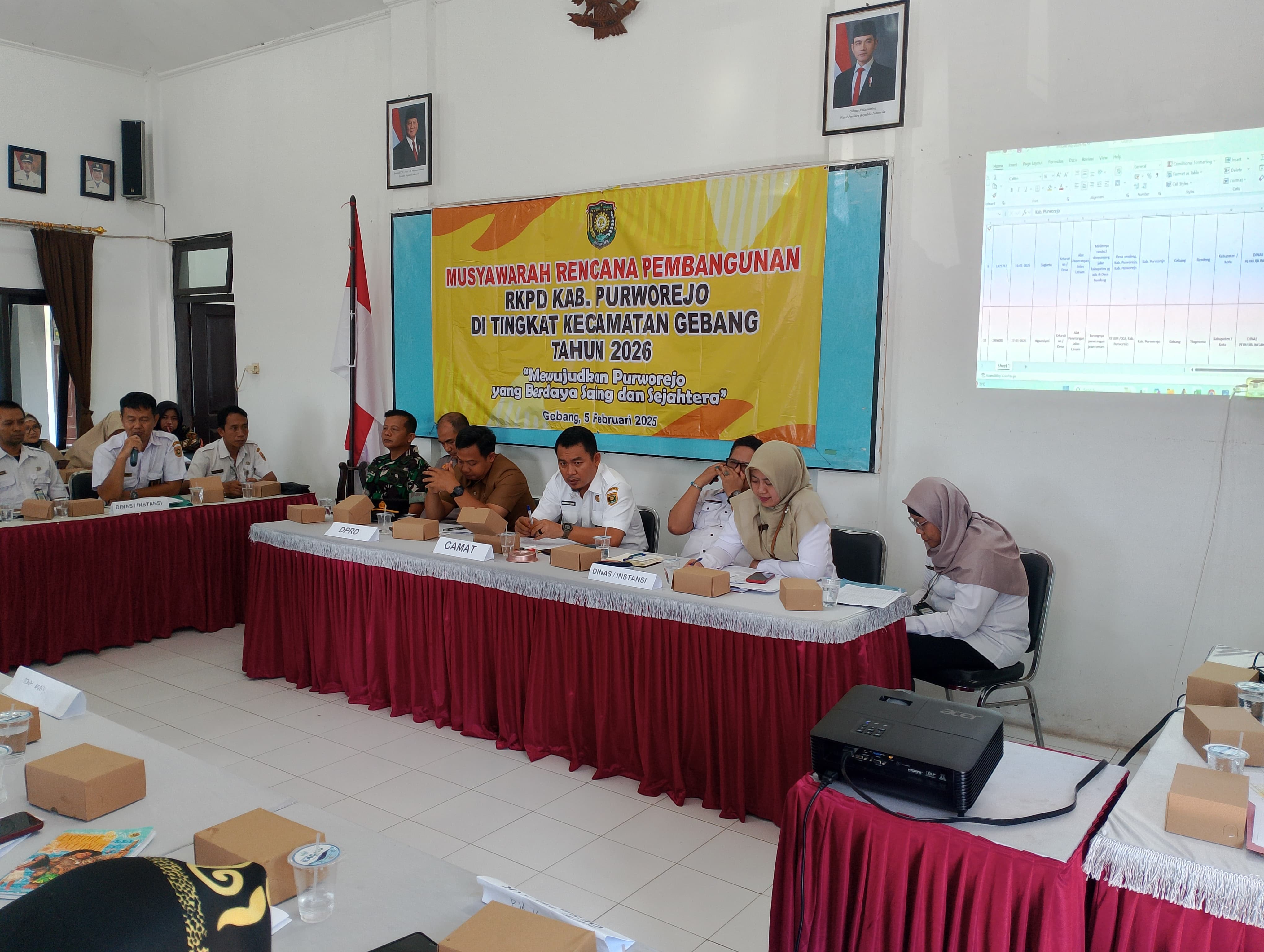 Anggota DPRD hadiri Musrenbang Kecamatan Gebang