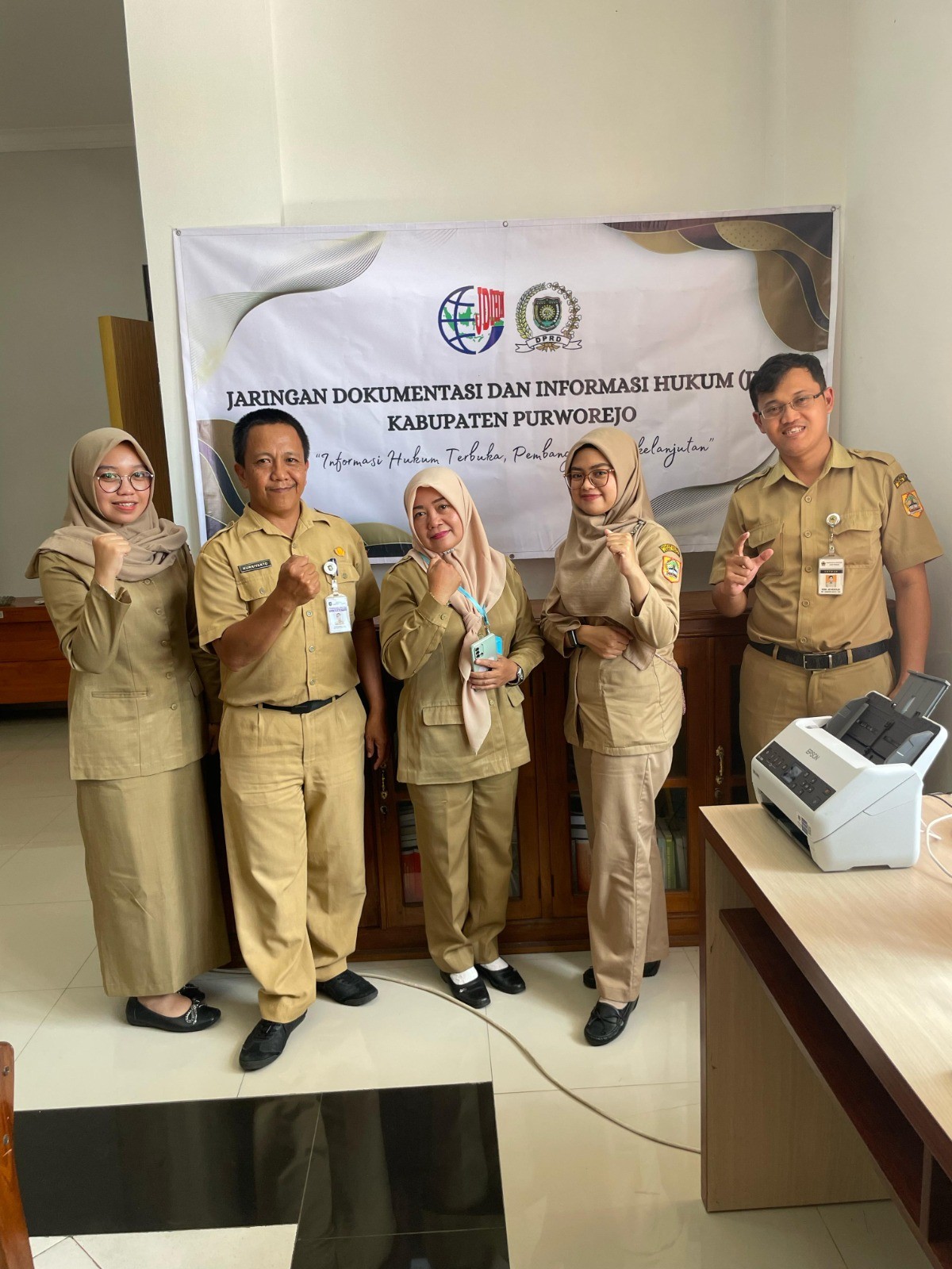 Sekretariat DPRD Kabupaten Purworejo Menerima Kunjungan dari Sekretariat DPRD Provinsi Jawa Tengah