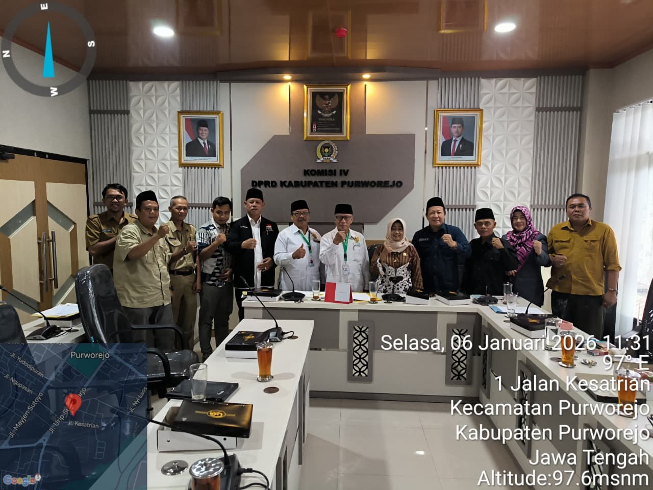 Komisi IV DPRD Kabupaten Purworejo Gelar Rapat Kerja Bersama Kesbangpol, BAZNAS, dan FKUB