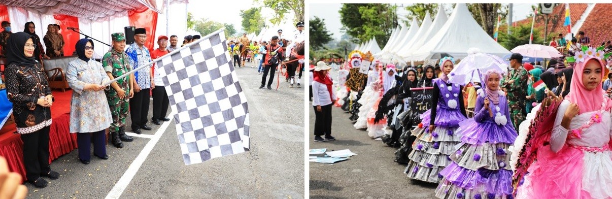 Karnaval Kecamatan Kutoarjo Berlangsung Meriah