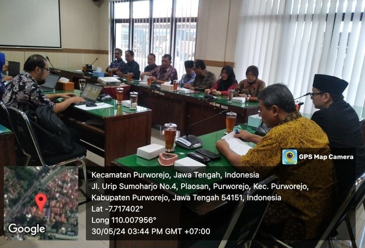 Banmus DPRD Kab. Purworejo melaksanakan Rapat Banmus 