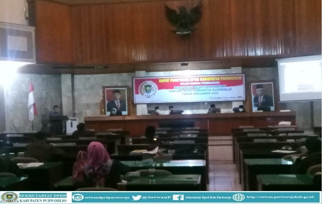 DPRD Purworejo melaksanakan Rapat Paripurna