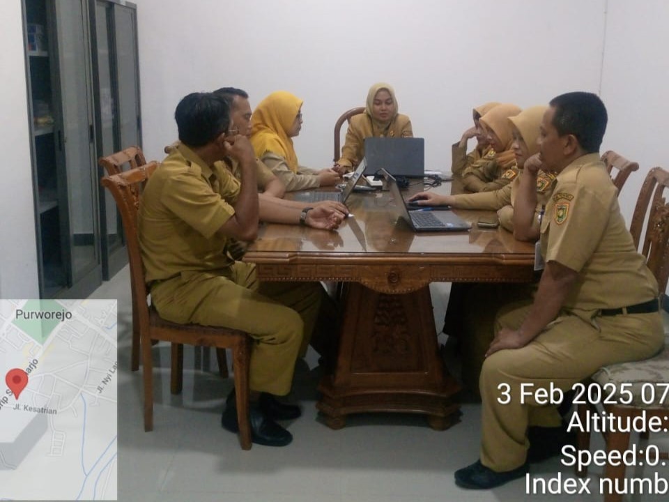 Sekretariat DPRD melaksanakan desk dalam rangka penyusunan Laporan Realisasi Kemajuan Fisik dan Keuangan Bulan Januari 2025