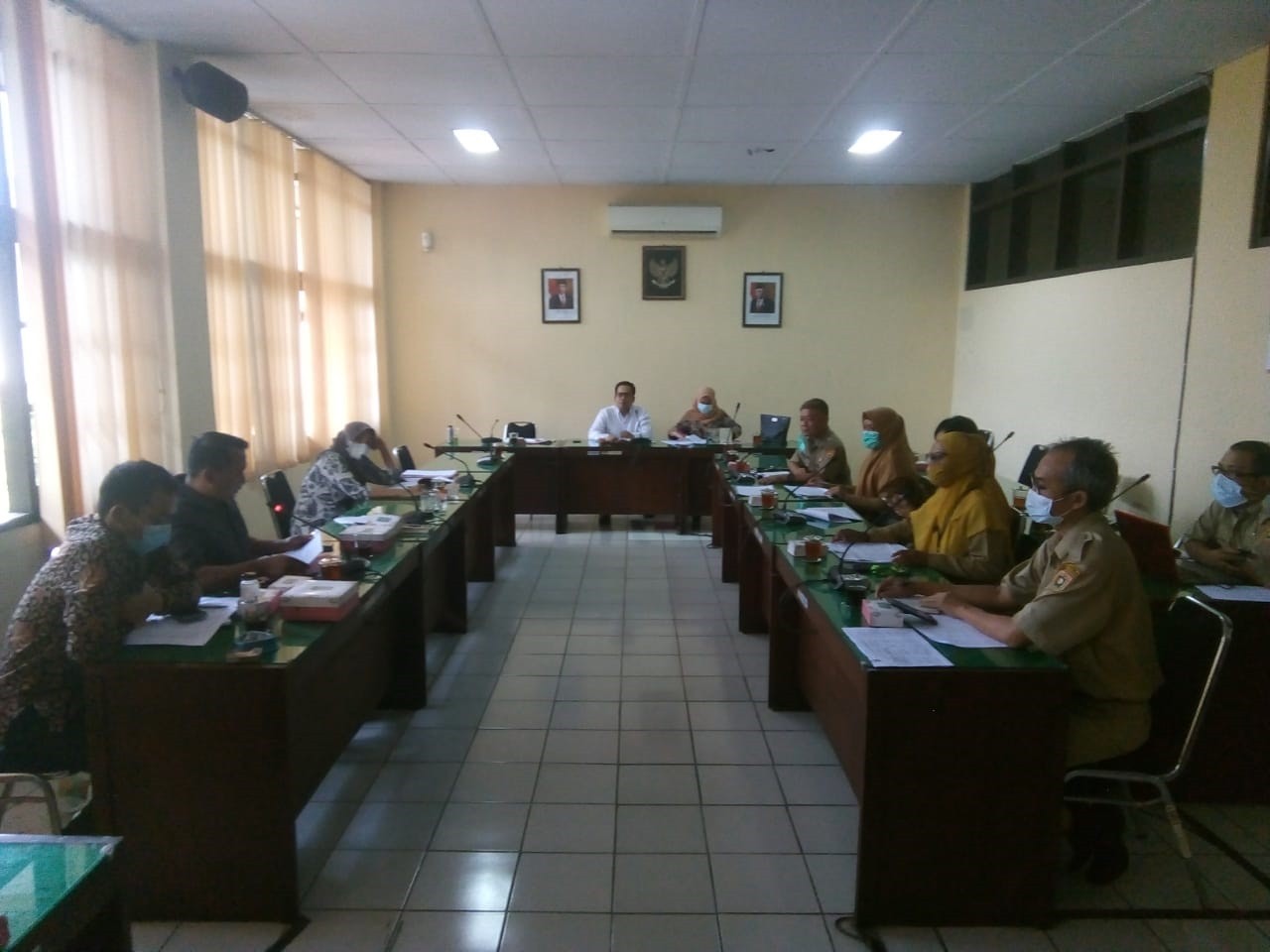 Komisi I mengundang rapat Dinarpusda Kab.Purworejo