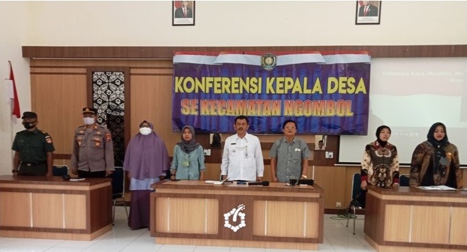 Komisi 4 menghadiri undangan narsum di Kecamatan ngombol