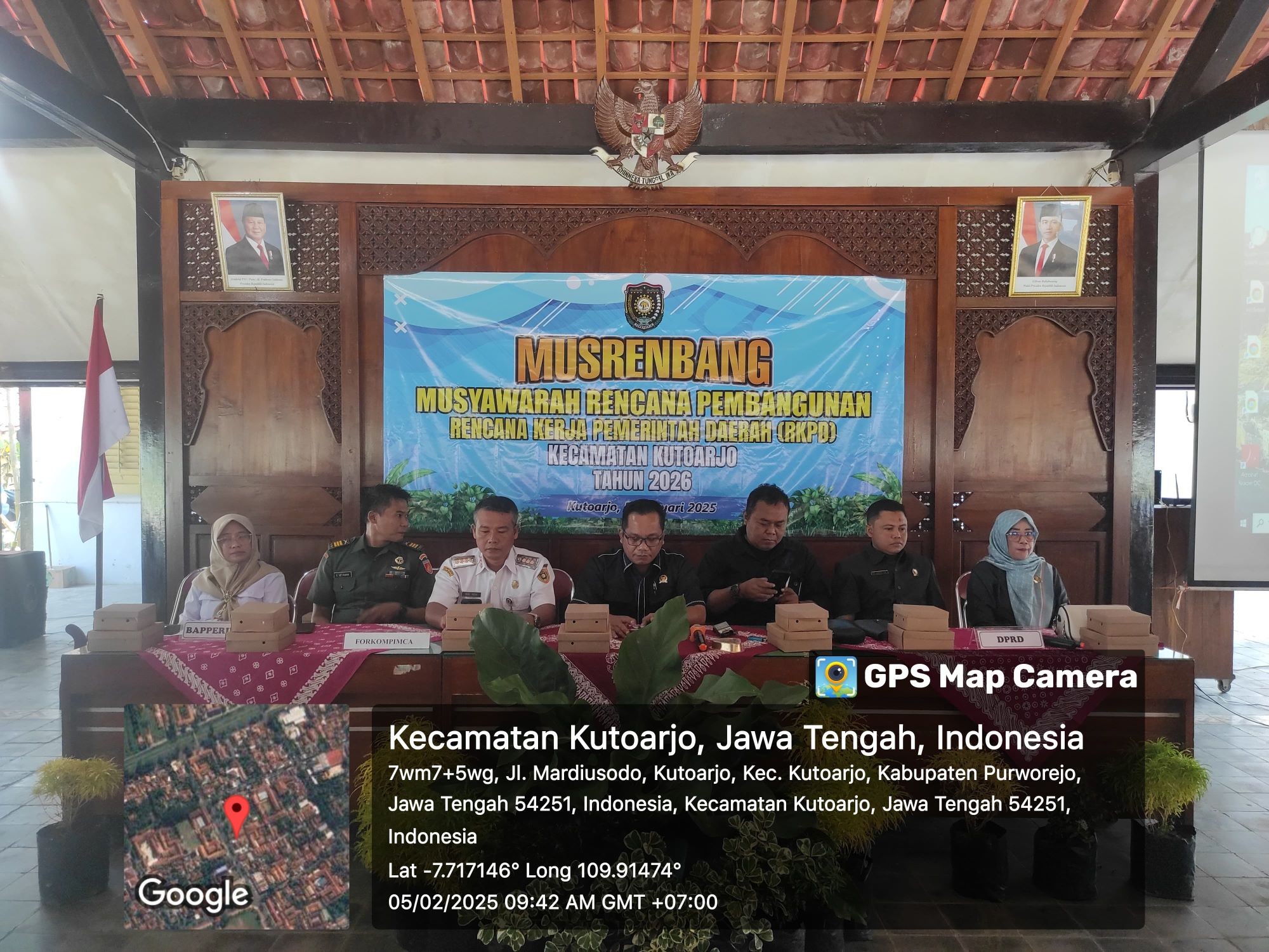 Anggota DPRD Hadiri Musrenbang Kecamatan Kutoarjo